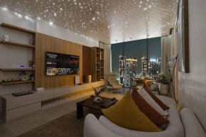 2BR Luxury Stay with Starry Ceiling